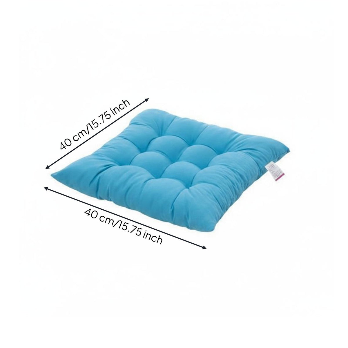 Brushed Textile Seat Pad Soft Household Item Thick for Dining Room, Students