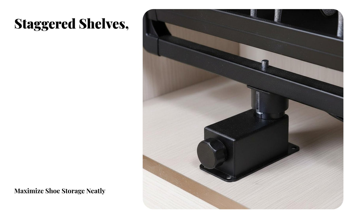 Space Saving Rotating Shoe Rack Large Capacity 360 Degree Revolving Shoe Stand Easy Installation Multi-Tier Revolving Shelf Sturdy and Long-Lasting for Apartment Dwellers, Homeowners, Fashion Enthusiasts, Entryway, Wardrobe, Bedroom, Dorm Room