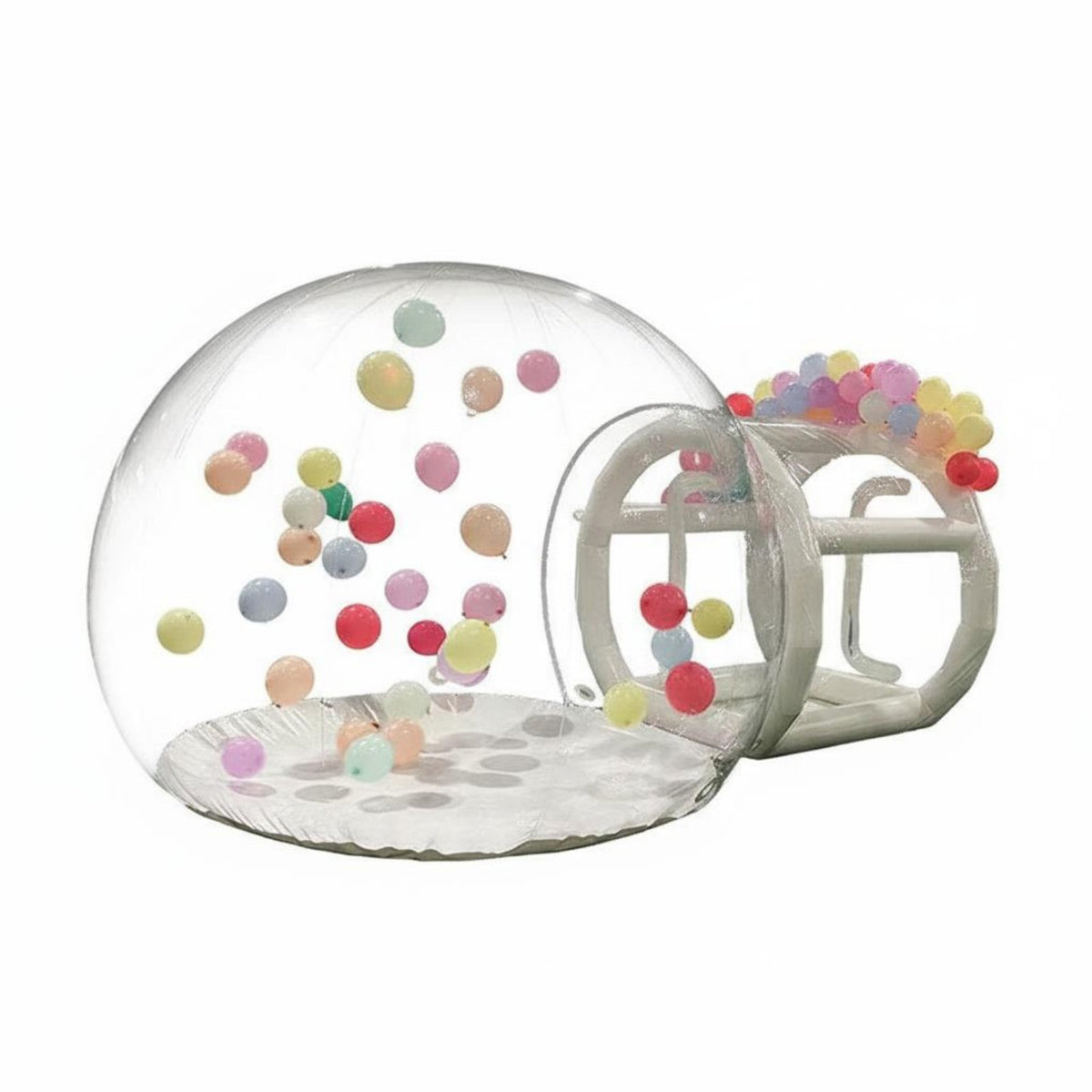 Long-Lasting PVC Inflatable Bubble Tent Waterproof Inflatable Bubble House Weatherproof Transparent Dome Tent Spacious Interior for Hoteliers, Event Planners