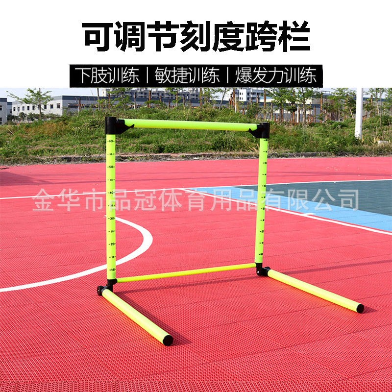 Graduated Hurdle Ruler for Football Training, Agility Hurdles, Track and Field Training Hurdle, Jump Stand, Obstacle