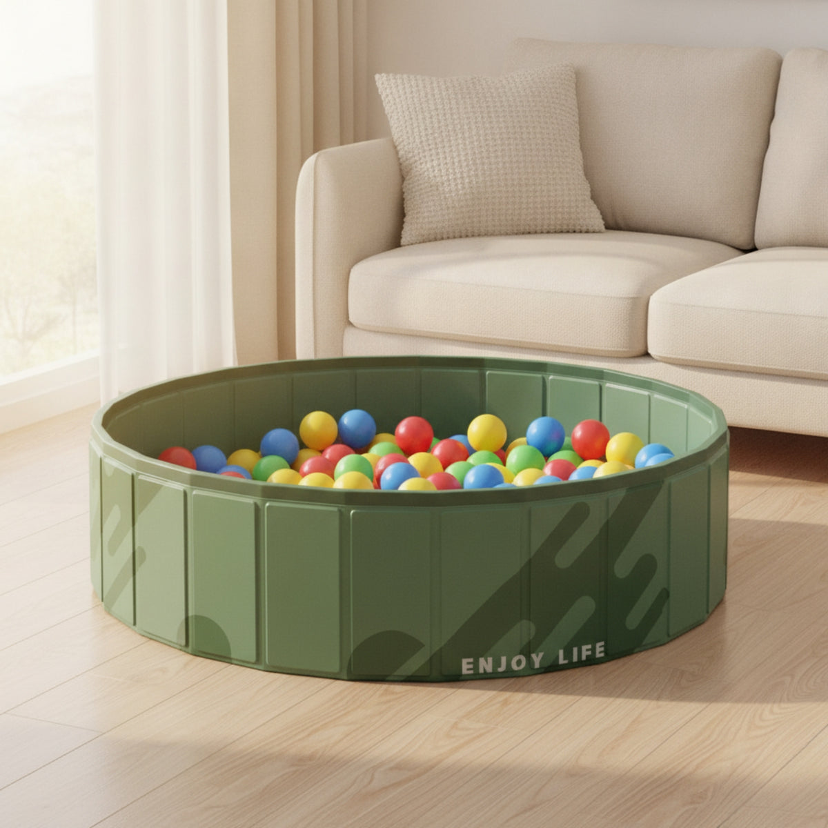 Foldable Pet pool Foldable Pet Bath Tub Freestanding Bathtub for Dogs, Young Dogs, Washroom