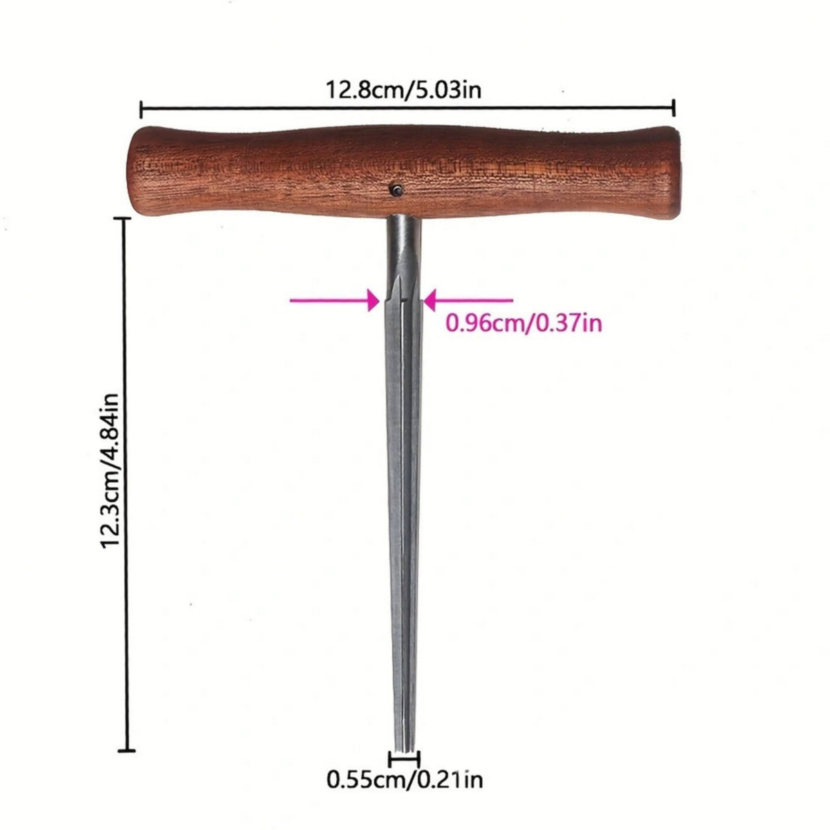 Violin Peg Hole Precision Hole Tool Steel Blades Peg Precision Tool Cutting for Luthiers
