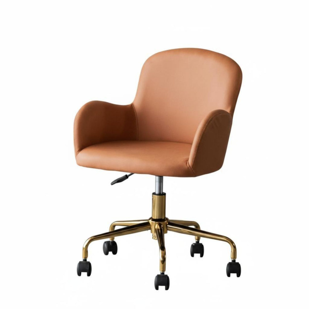 Upholstered revolving Chair Comfortable for Long Sitting Upholstered Rolling Chair