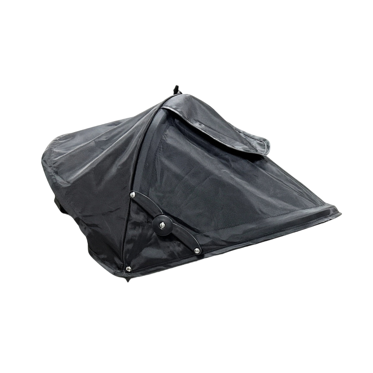 Universal Canopy Cover with Clamp Adjustable Fit Stroller Sun Shade Protection Snap-on Sunshade Rain Cover for Wheelchairs