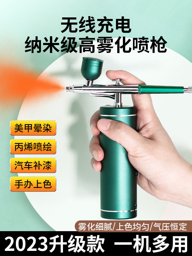 Multifunctional Electric Airbrush Gun for Acrylic Paint, Model Painting, and Nail Art