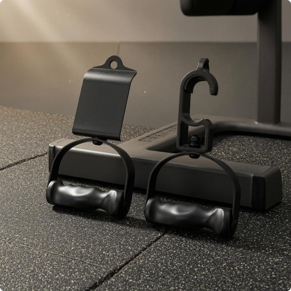 Cable Machine Handles Ergonomic Design Workout Handle Long-Lasting
