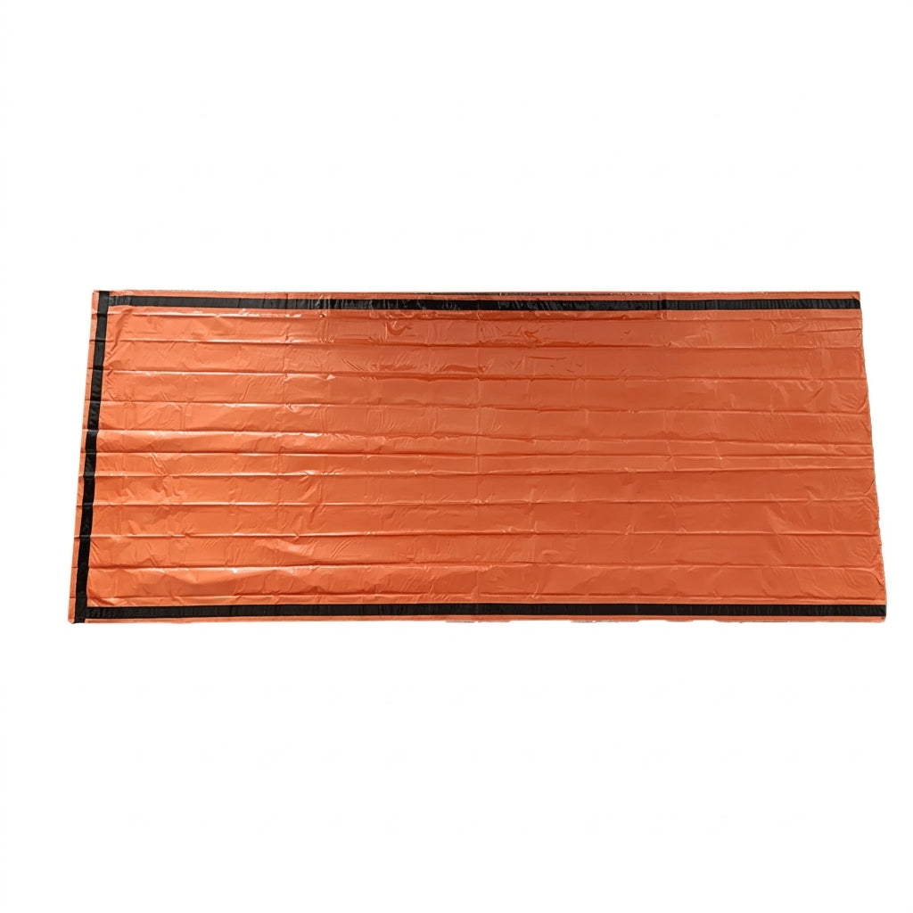 Emergency Sleeping Bag Lightweight PE Foil Thermal Sack, Waterproof Windproof Mylar for Hiking Outdoors