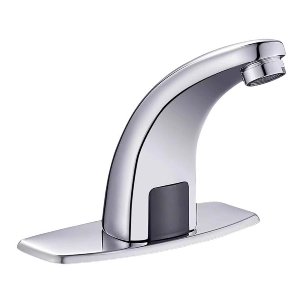 Touchless infrared brass faucet