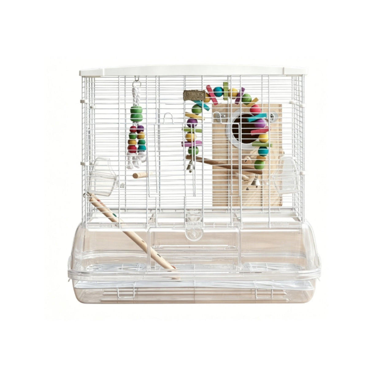 Large Bird Breeding Cage Water-Resistant Clear Acrylic Bird Cage Easy to Clean