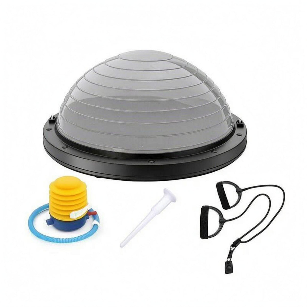 With Pump Half-Dome Balance Instructor Glossy Balance Instructor Dome Concentric Circle Half Exercise Ball Slim