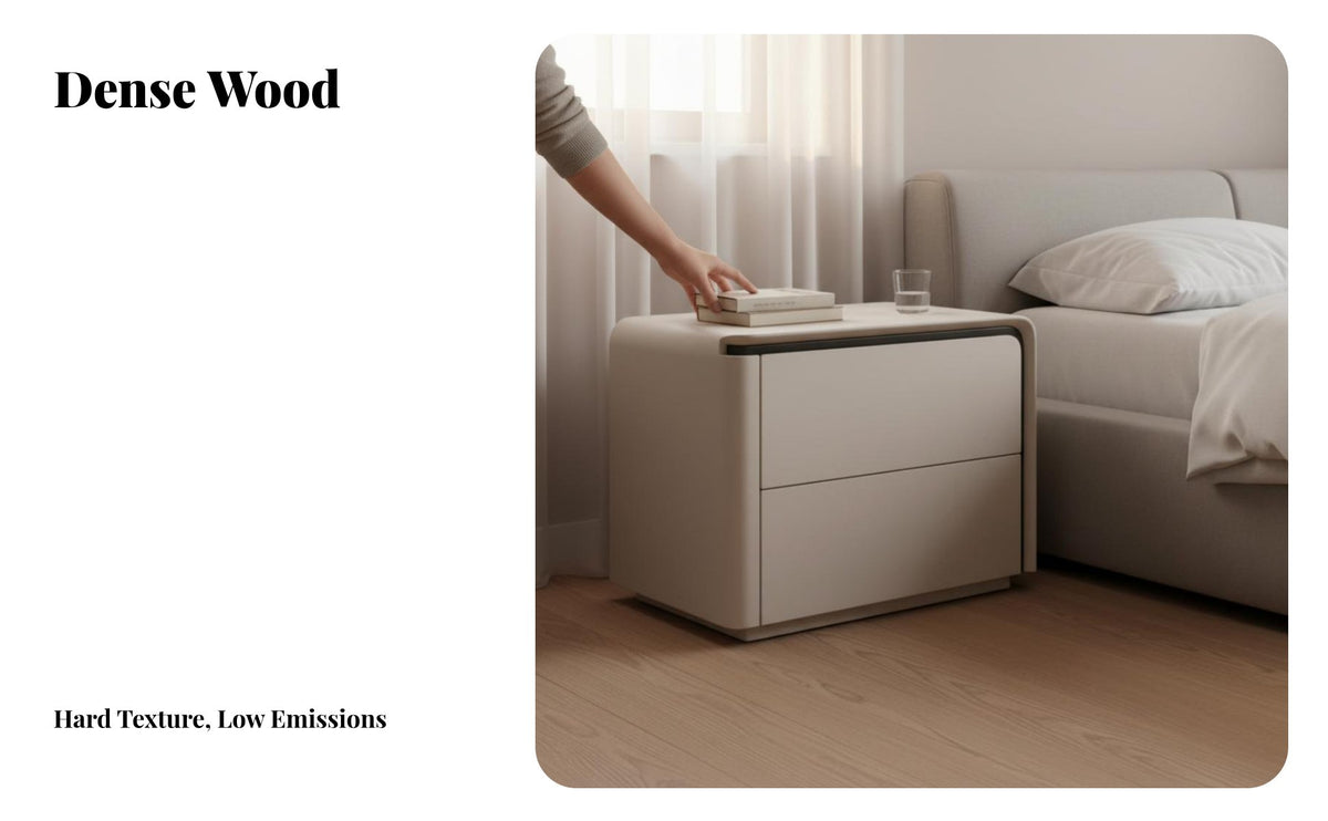 Bedside Drawer Unit Minimalist design Nightstand Fully Assembled for Homeowners