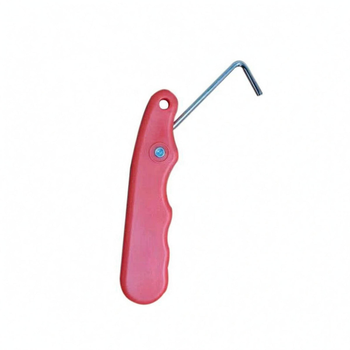 Folding Skate Lace Tightener Plastic Handle Ice Skate Lace Tightener Curved Hook