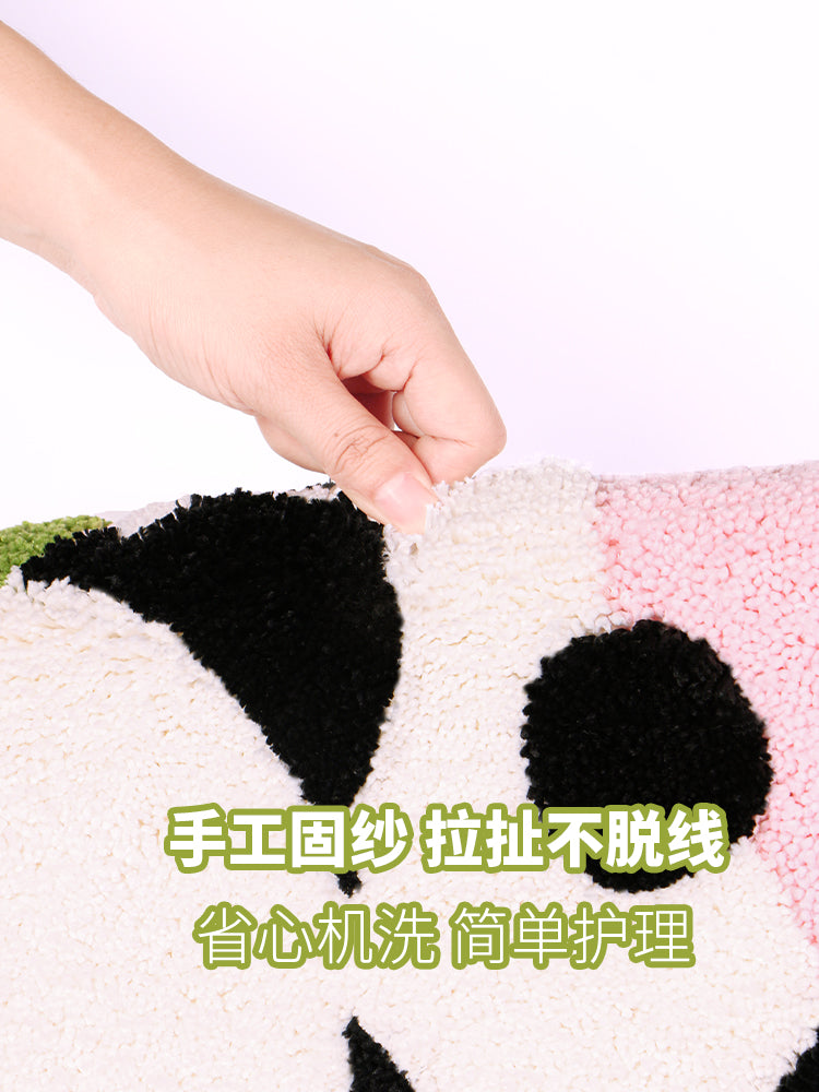 奈司浴室强吸水地垫家用厕所门口脚垫卡通地毯门垫卫生间速干地垫 40x60cm【强力吸水 可机洗】 畅想宇宙