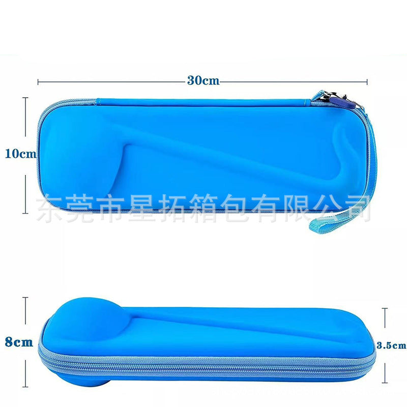 Otamatone Note Storage Bag for Erhu, EVA Material, Velvet Lining