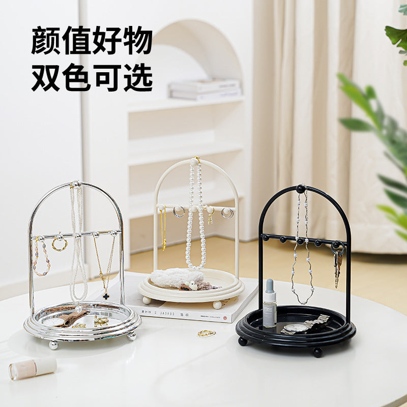 北欧首饰收纳架项链耳环戒指饰品置物架珠宝摆件高档简约收纳展架