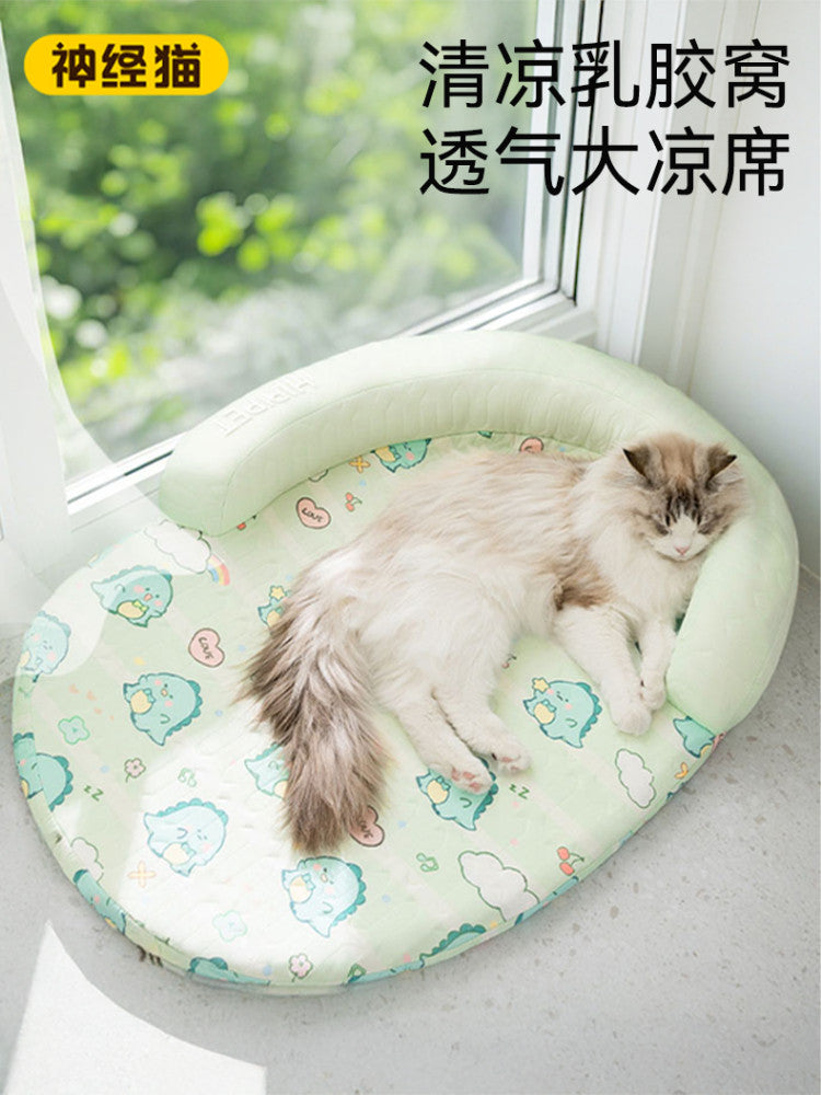 Cat Bed Four Seasons Universal Cat Sofa Summer Cat Mat Removable Washable Pet Dog Bed Sleeping Mat
