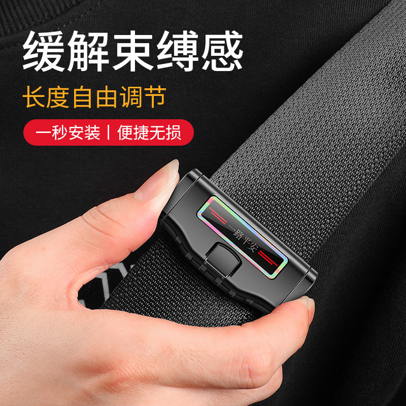 Car Seat Belt Adjuster Clip for Pregnant Women and Children, Anti-Choke Safety Belt Limiter