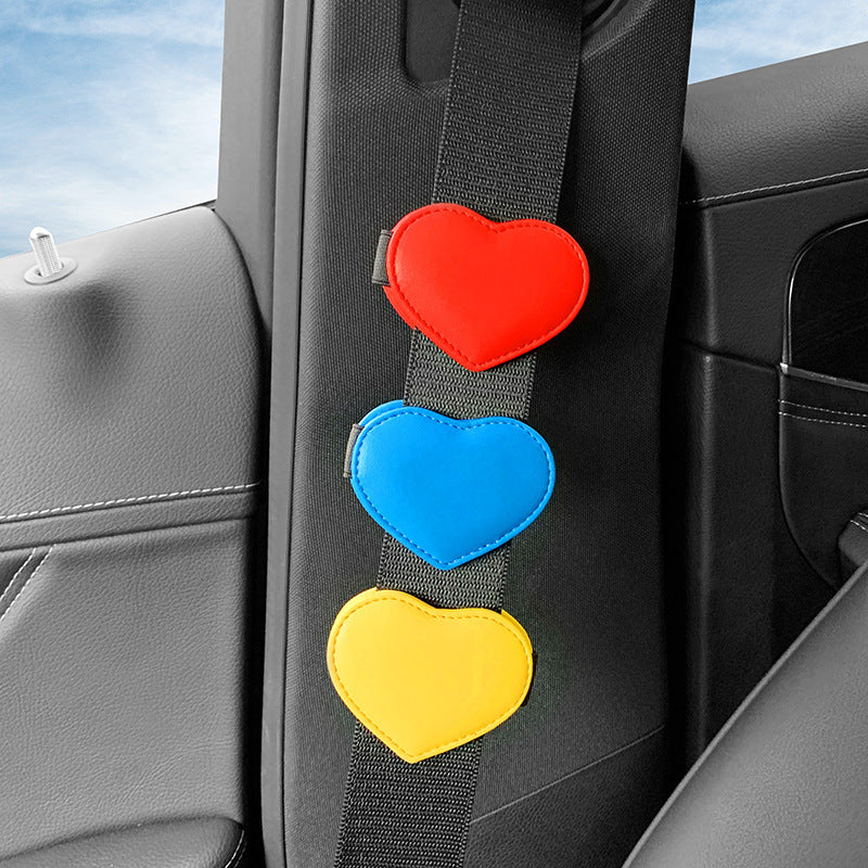 Rhinestone Car Seat Belt Clip Adjuster - Non-Slip Safety Belt Stopper for Vehicle Interior