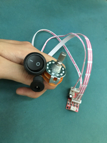 Automatic Watch Winder Circuit Board with 5-Gear Knob for Single Motor Watch Box