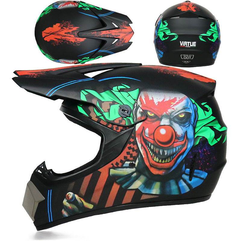 ABS Cycling Helmet for Mountain Biking, Downhill, Scooter, and Electric Motorcycle