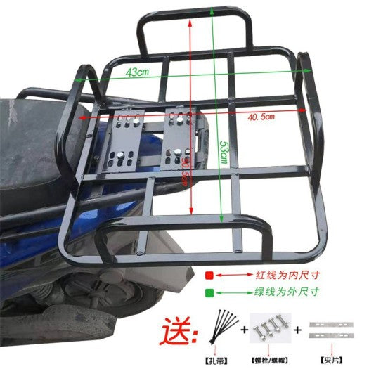 Galvanized Steel Frame Tray for Electric Bike Delivery Insulated Box