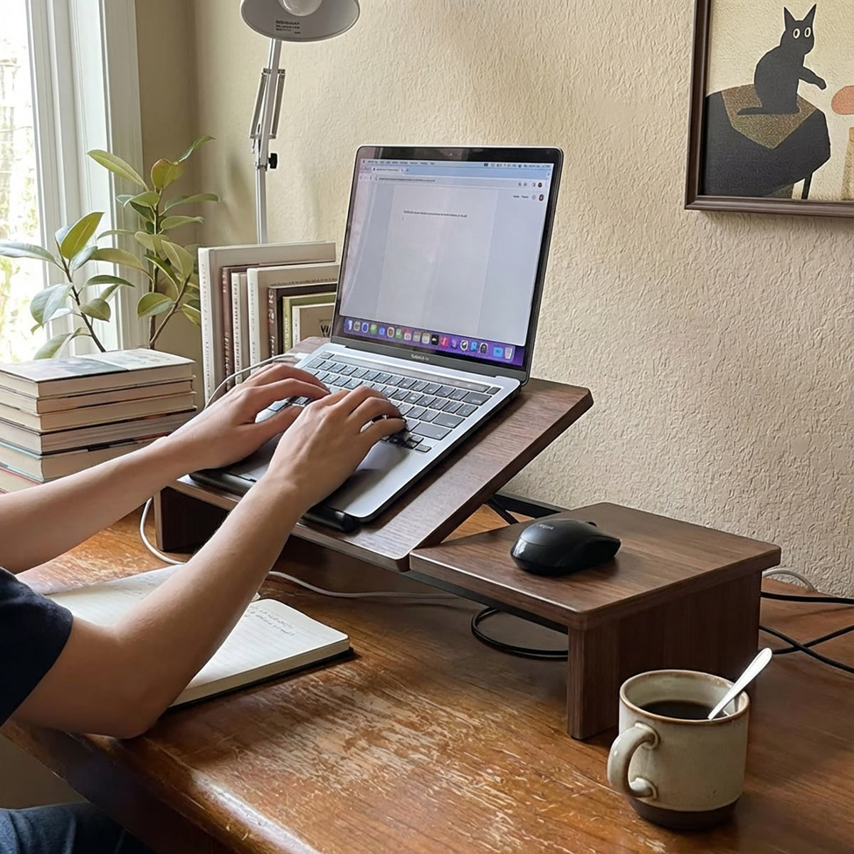 Adjustable Laptop Stand Desk Mount