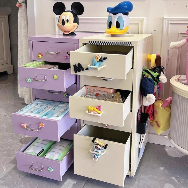 Carbon Steel Storage Cabinet with Drawers, Indoor Use, Lockable Option