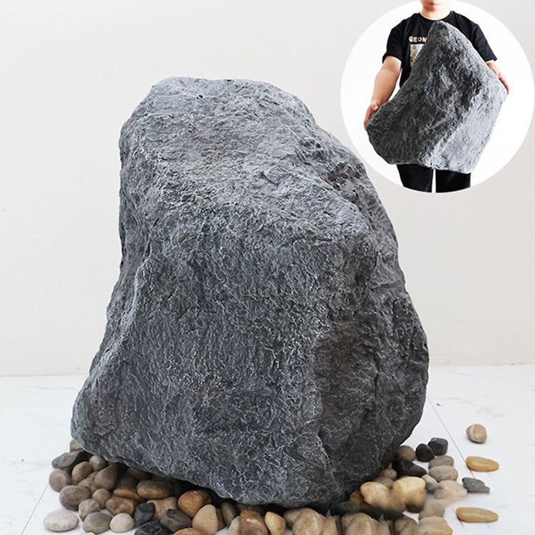 PU Foam Artificial Rock Decoration for Film Set, Wall Hanging, Landscape