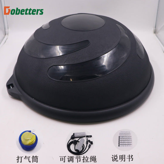 58cm Balance Ball Half Yoga Ball with Massage Nubs