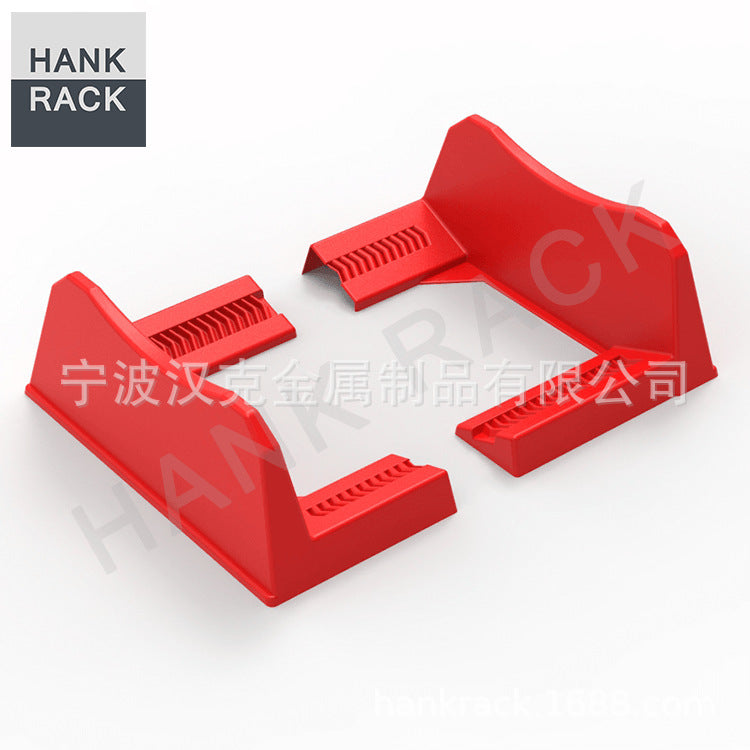 Adjustable Plastic Tire Display Rack for Cars and Trucks