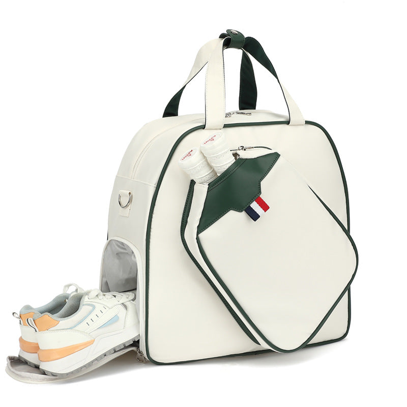 Pickleball Bag Waterproof Neoprene Handbag Crossbody Large Capacity Tennis Bag