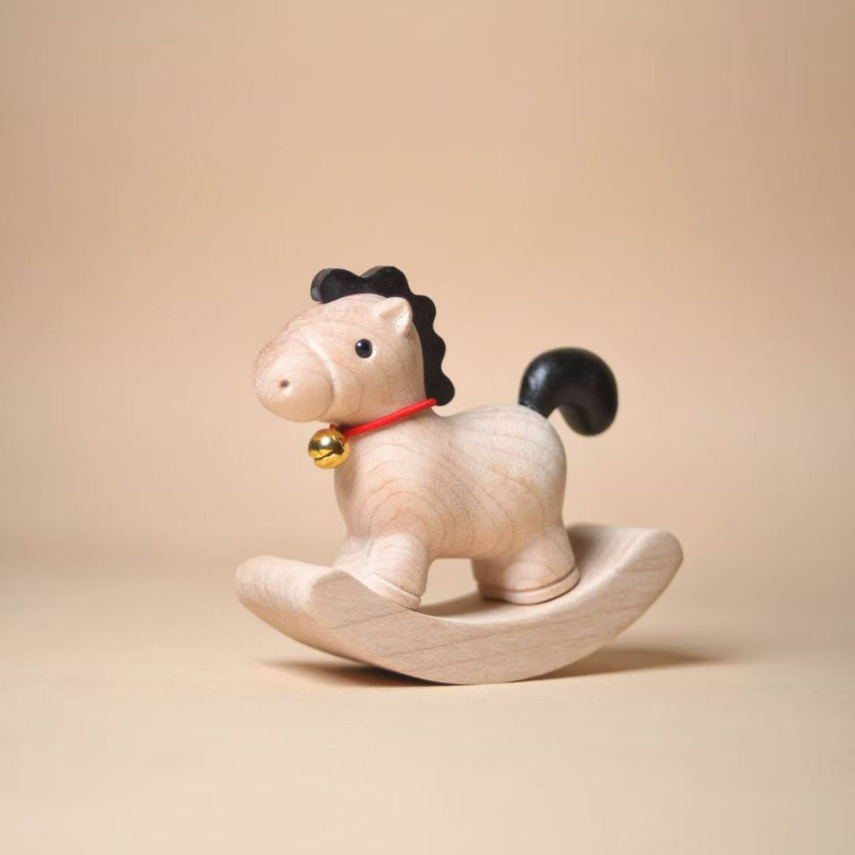 Wooden Rocking Horse Zodiac Horse Gift, Creative Chinese Style