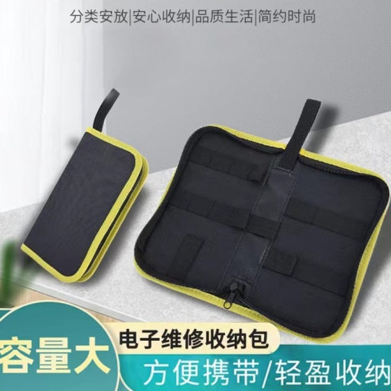 Multi-Functional Heavy-Duty Tool Bag for Electricians and Plumbers