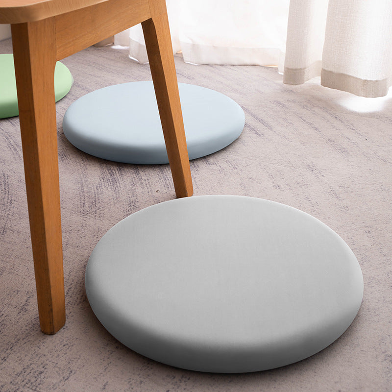 Round Memory Foam Cushion, Removable Cover, for Dining Chair, Japanese Style