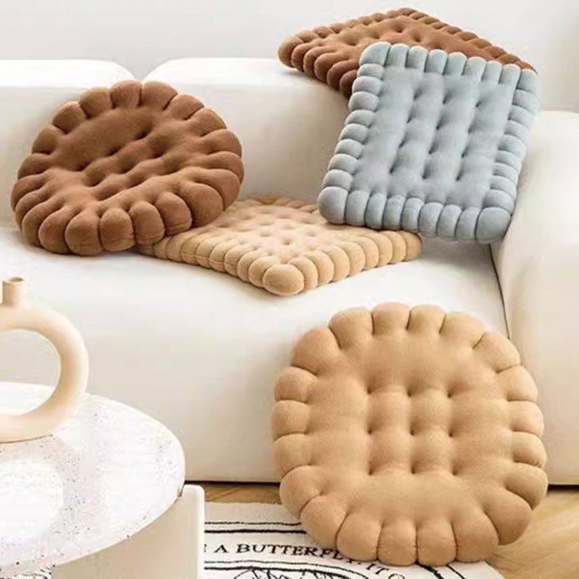 Plush Cushion Pad for Office Chair, Modern Minimalist Style