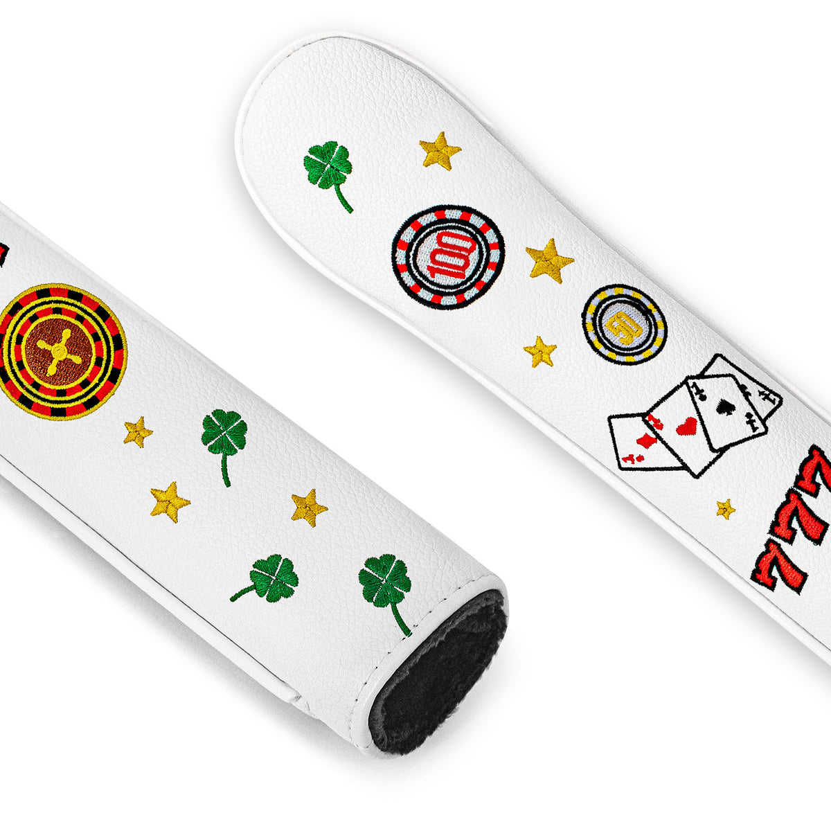 Golf Direction Stick Cover with Embroidery, PU Material