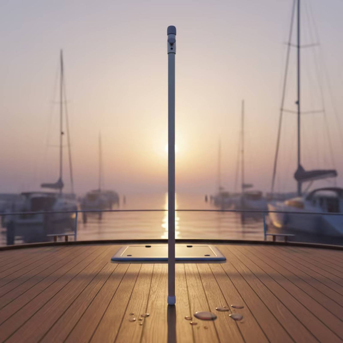 Adjustable Boat Cover Support Pole Aluminum Boat Cover Pole Telescoping Twist Lock for Boaters, Outdoor