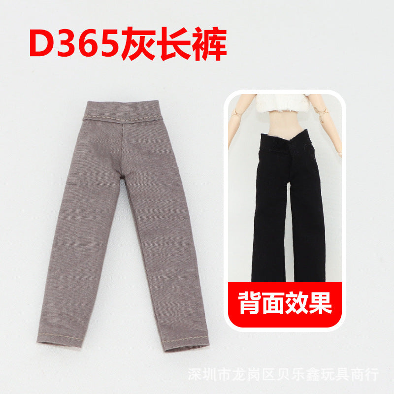1/12兵人衣服配件裤6寸figma可动人偶手办模型shf素体休闲直筒裤