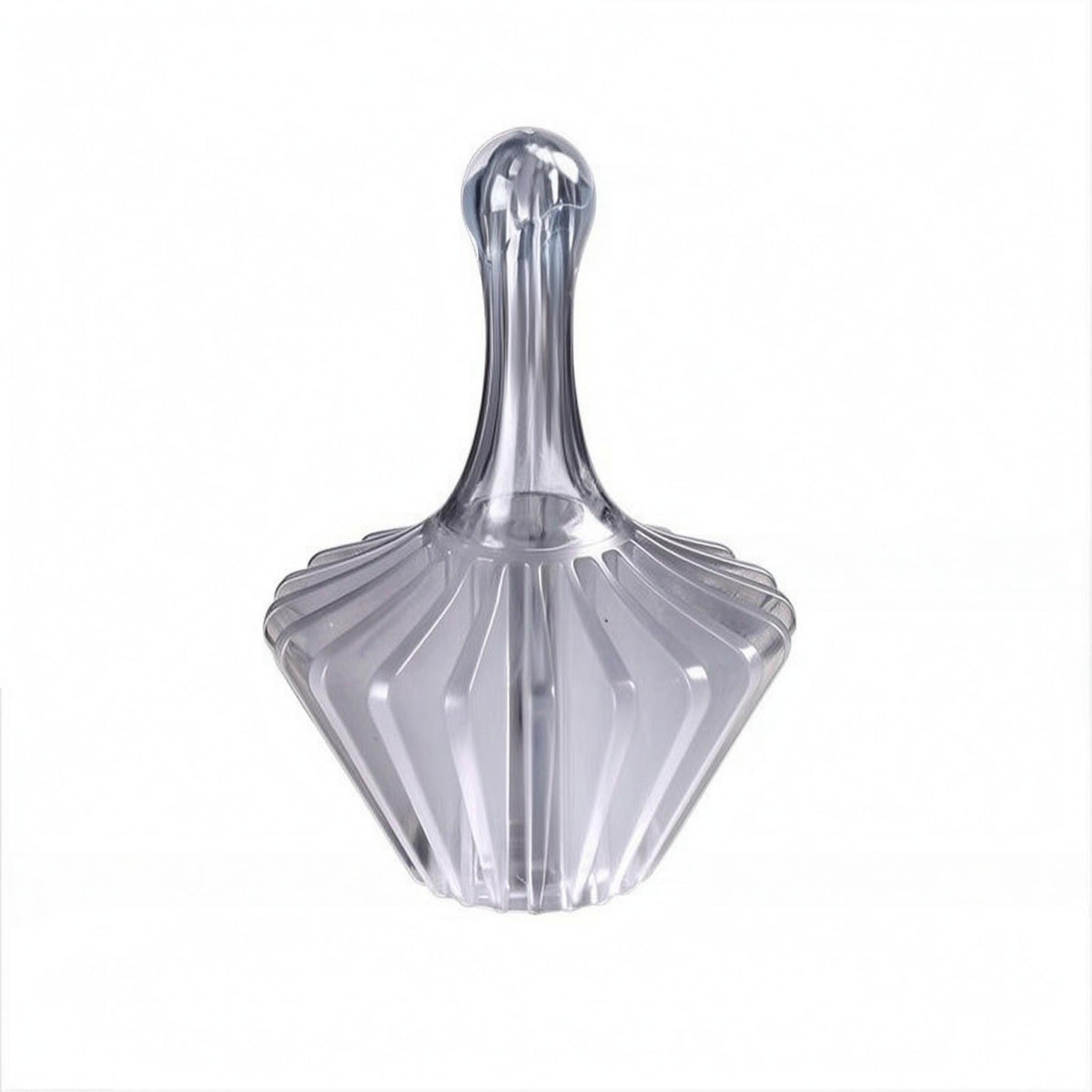 Cone Coffee Strainer Press Long Handle Handheld Cone Strainer Press Even Water Distribution Crystal Resin Coffee Dripper