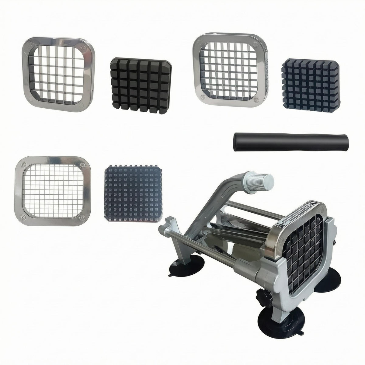 Manual Vegetable Strip Cutter Stainless Steel Potato Strip Cutter Hand-Operated Manual Hand Chopper