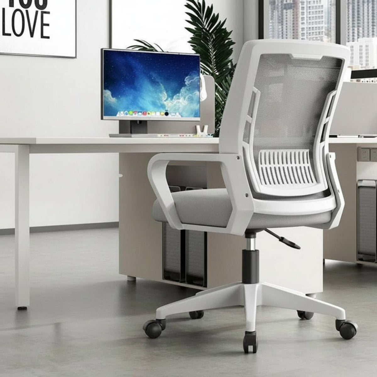 Ergonomic High-Back Swivel Chair Support Office Furniture for Gaming Room