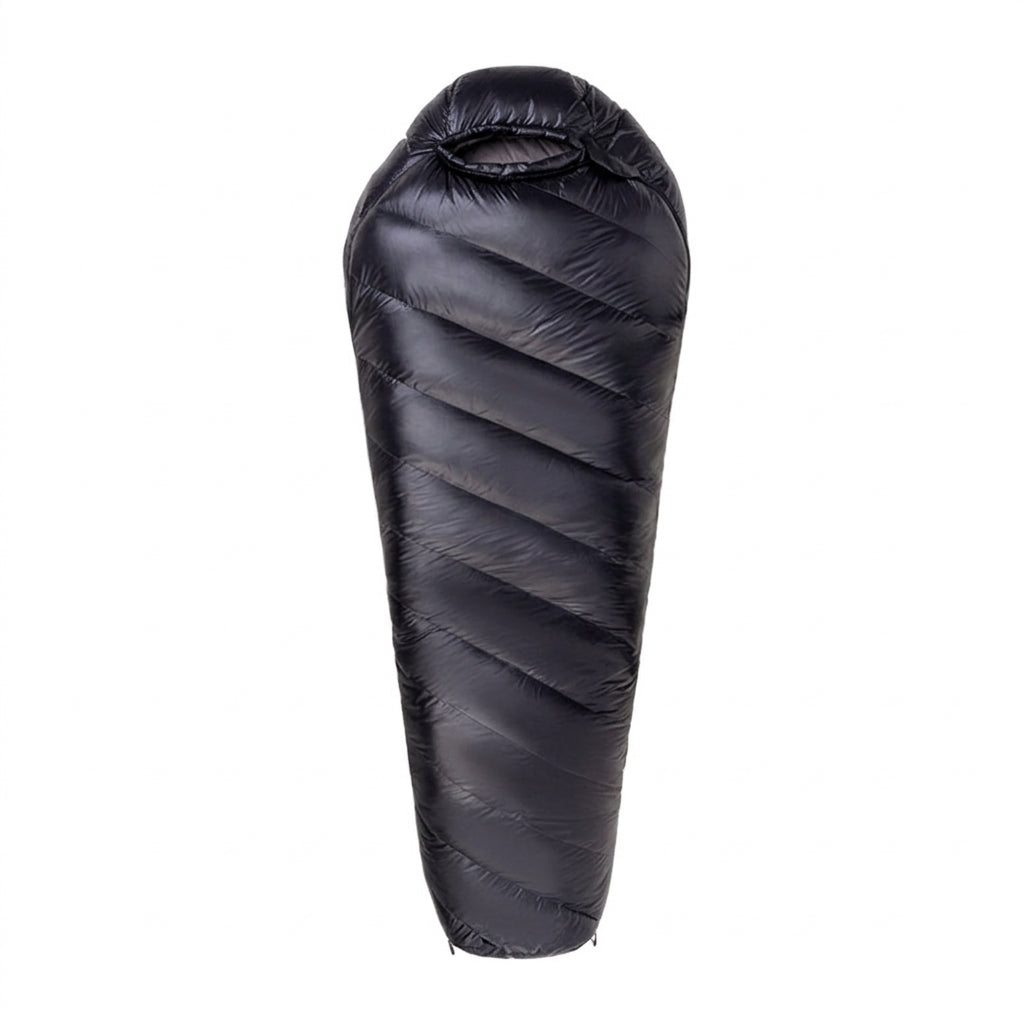 Sleeping Bag for Camping, Mummy Waterproof Lightweight Outdoor Bag, 400T 20D Nylon Case, Warm for Cold Weather