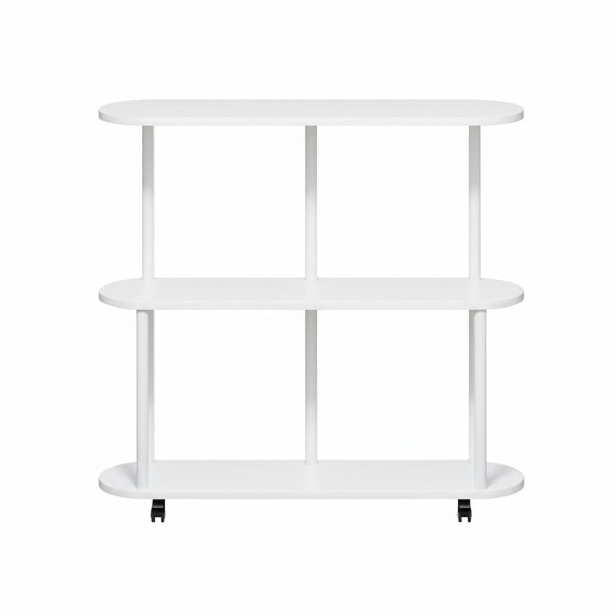Multi-Tiered Rolling Plant Stand Mobile Design Multitiered Plant Stand Space-Saving High and Low Layout for Balcony, Living Room