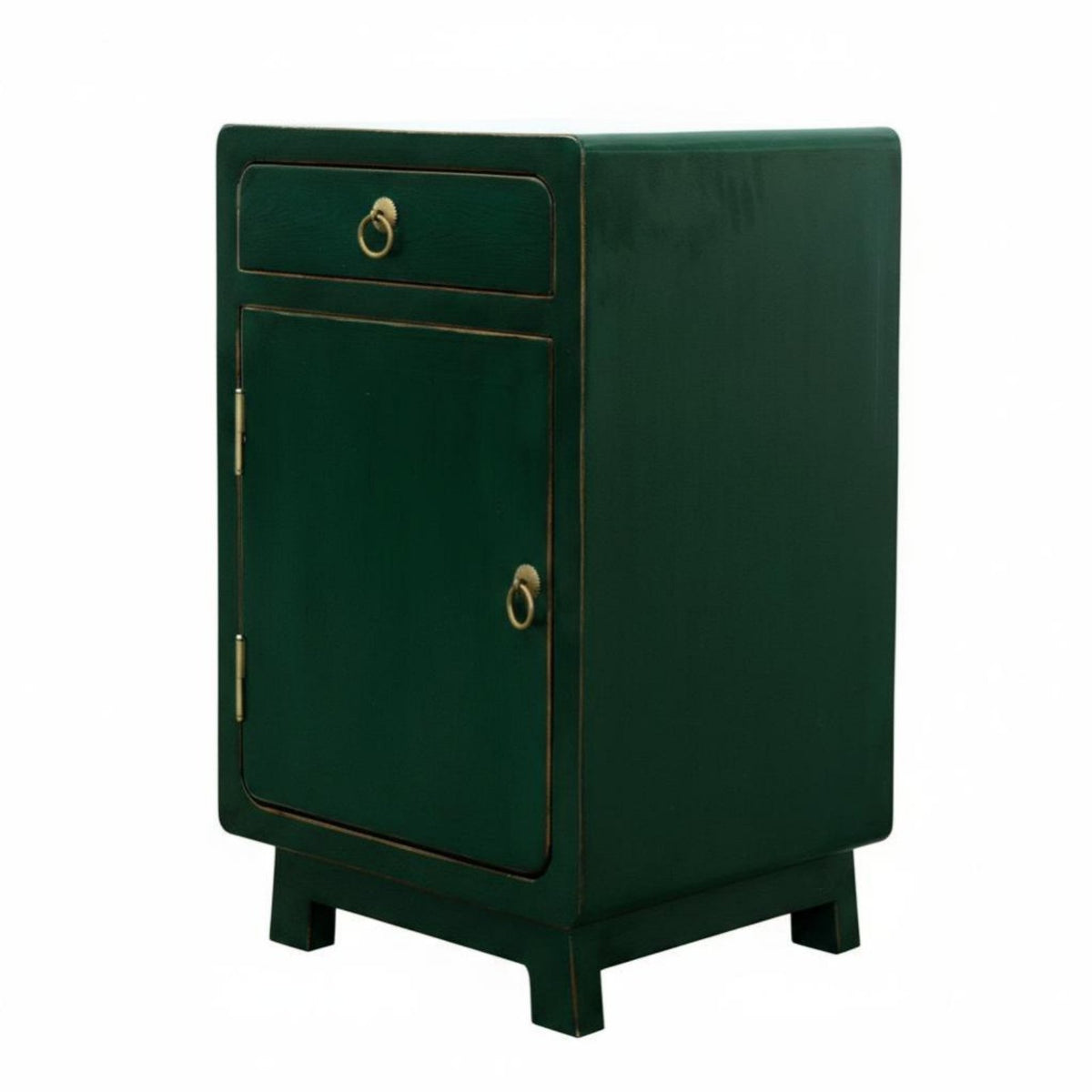 Chinese design Storage Trunk Multifunctional Design Single-Door Nightstand