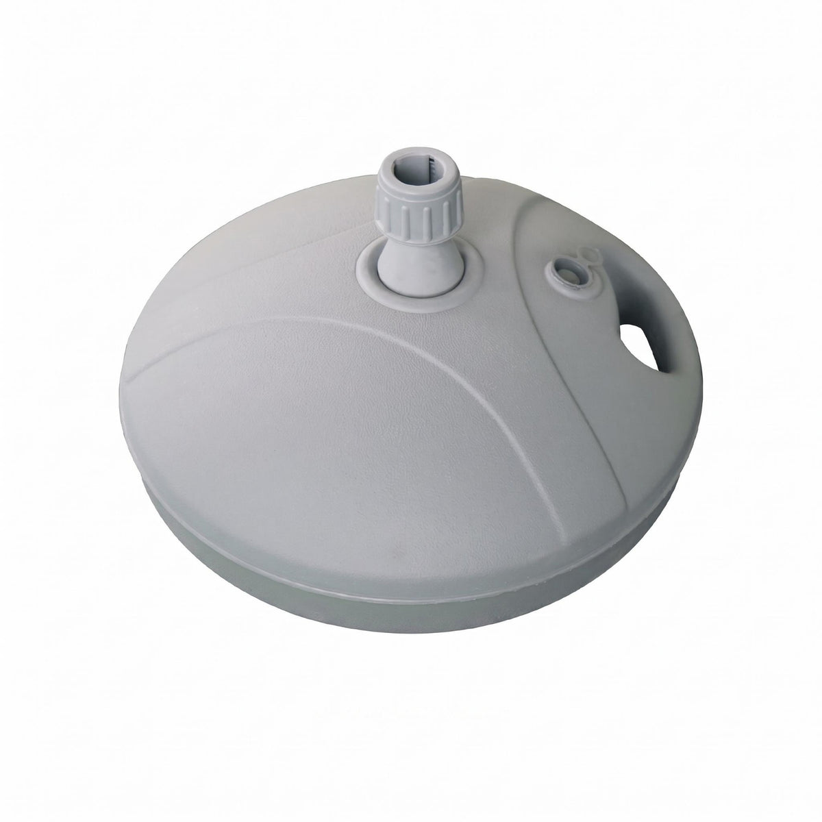 Plastic Umbrella Base Textured Sun Umbrella Base Low-Lying Pole Holder Rounded for Beach