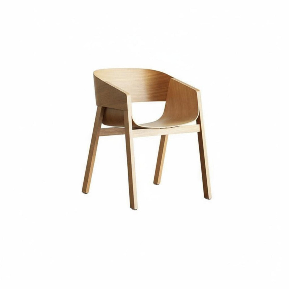 Wooden Chair with Woven Seat Nordic aesthetic Armchair Modern Minimalist adaptable Use for Homeowners, Kitchen