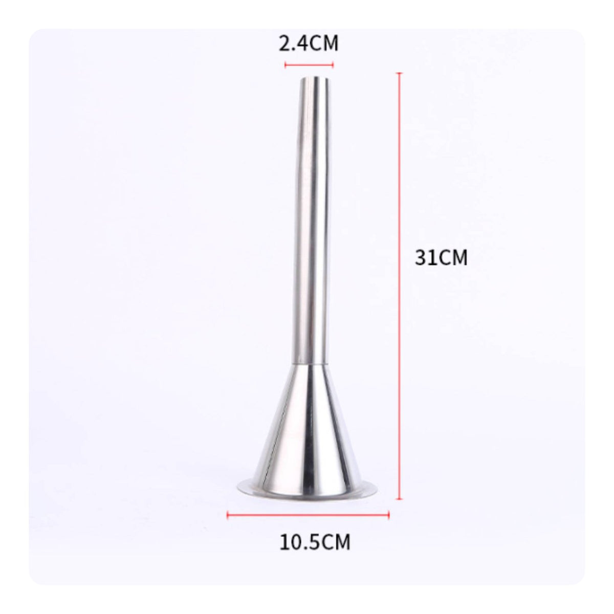 5 Pieces Sausage Stuffing Tube Easy to Clean Food Tool Rust Resistant for Home