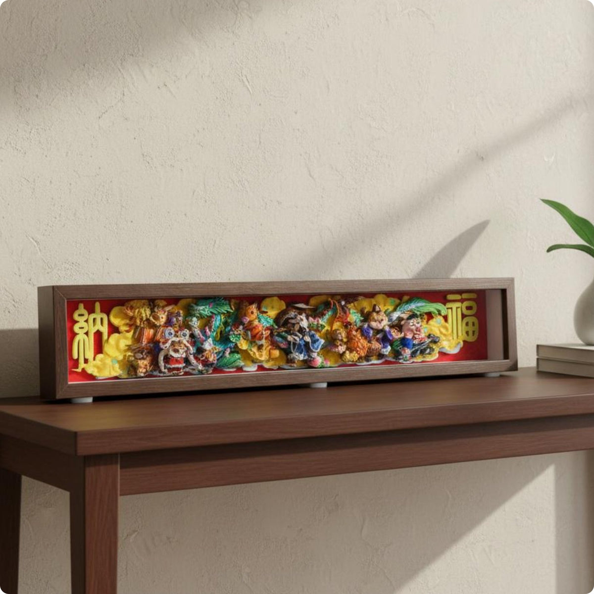 Astrological Plaque Handmade Astrological Ornament Tabletop Display Stand for Desktop