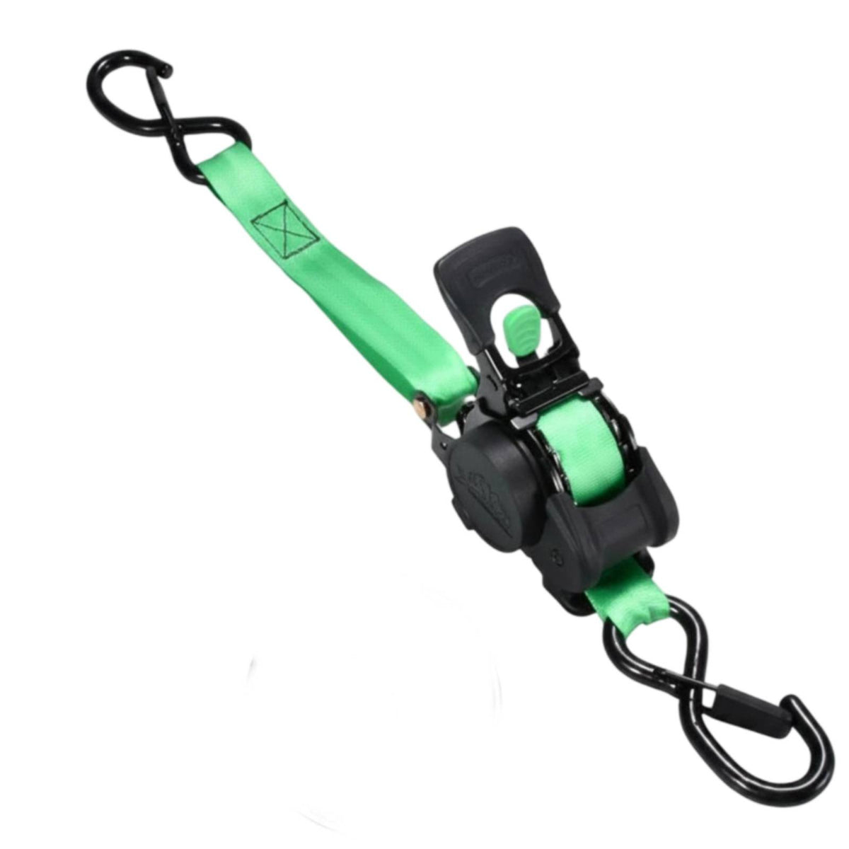 Retractable Cargo Strap Automatic Self-Retracting Straps Convenient Retractable Ratchet Strap for Motorcycle Transport