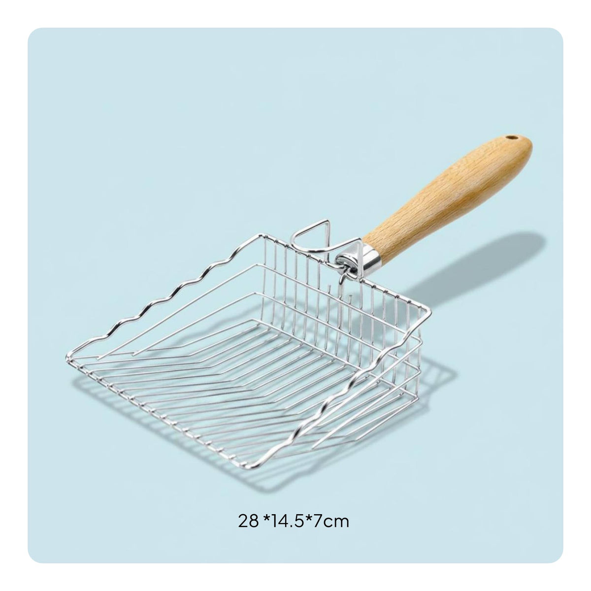 Feline Litter Scoop Large Capacity Pet Cleaning Tool Easy to Clean